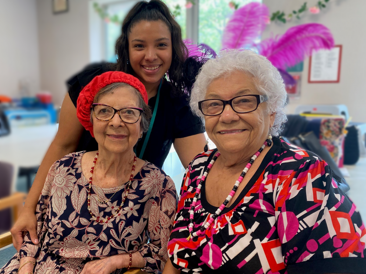 Our bilingual staff support individuals from a wide range of backgrounds, helping them feel safe, secure and a part of Gurwin's Adult Day Care family.