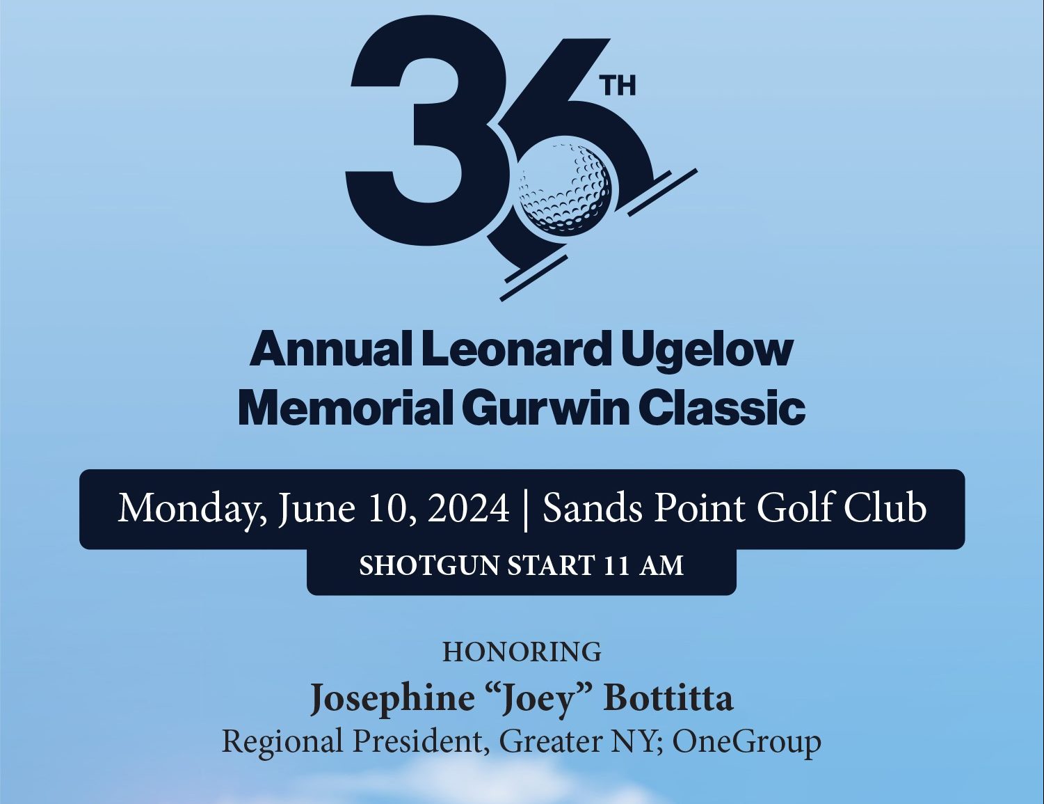 Save the Date for Gurwin Golf Banner