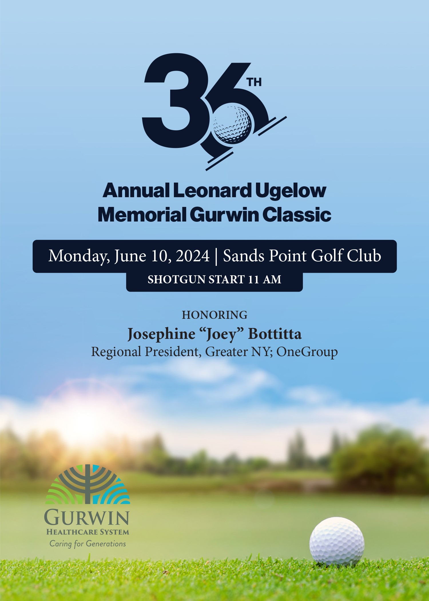 Save the Date for Gurwin Golf Banner